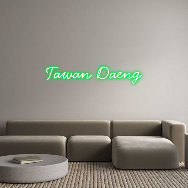 Individuelles Neon: Tawan Daeng