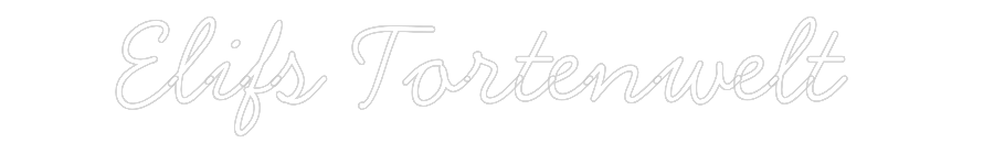 Individuelles Neon: Elifs Tortenw...