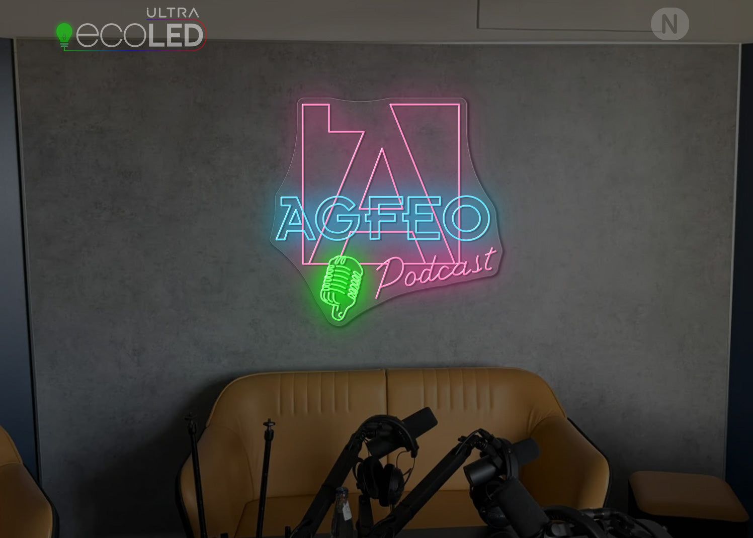 Individuelles Neonschild