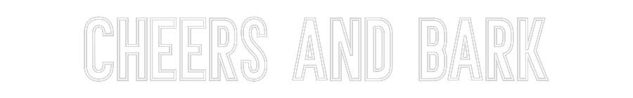 Individuelles Neon: CHEERS AND BARK