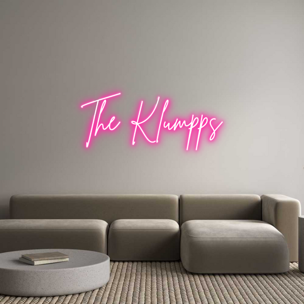 Individuelles Neon: The Klumpps