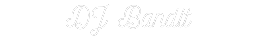 Individuelles Neon: DJ Bandit