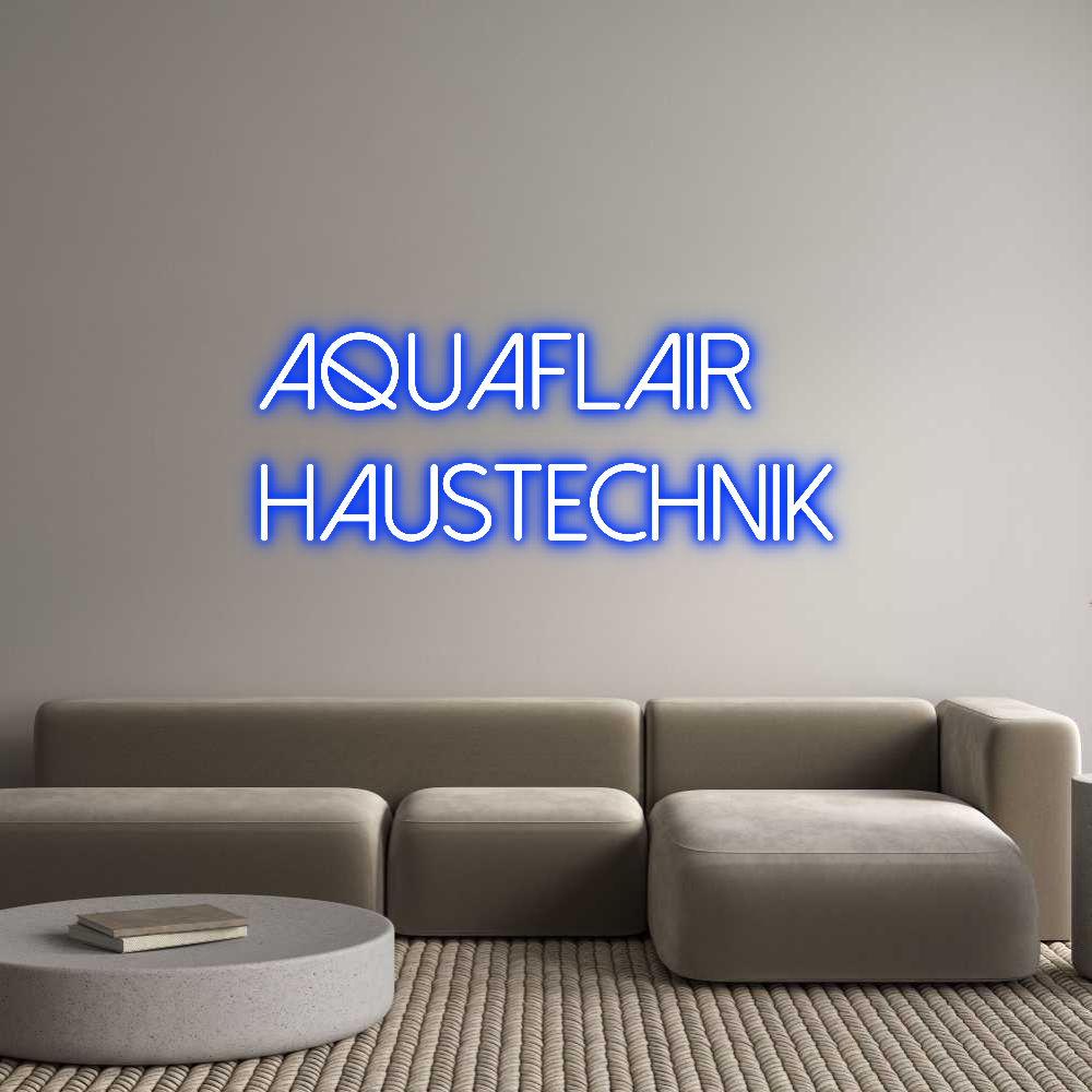 Individuelles Neon: Aquaflair 
H...