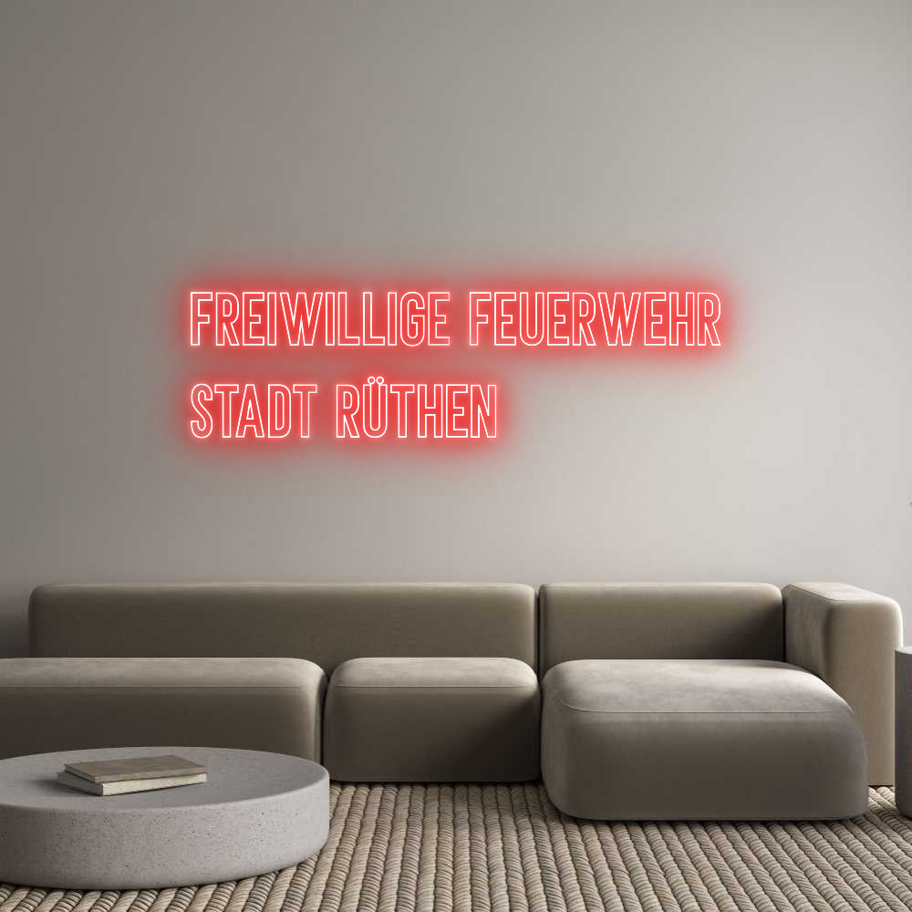 Individuelles Neon: Freiwillige F...