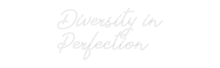Individuelles Neon: Diversity in...