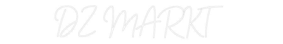 Individuelles Neon: DZ MARKT