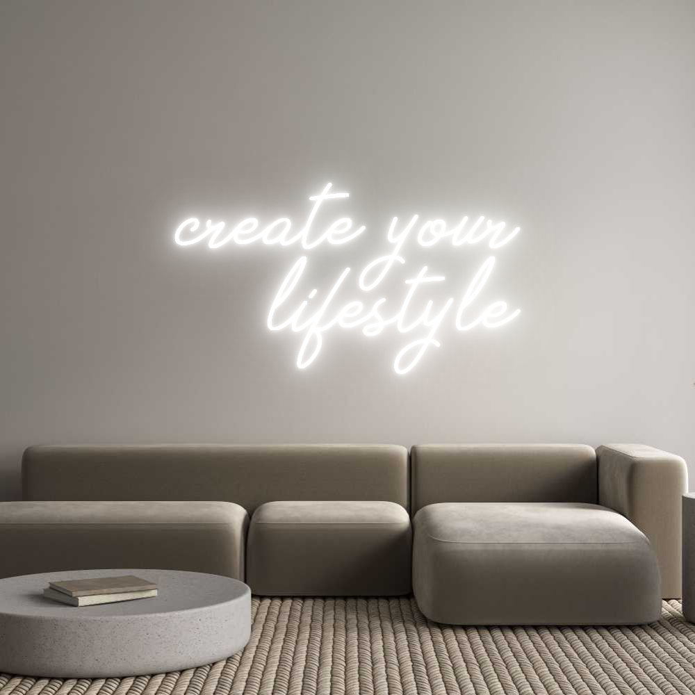Individuelles Neon: create your
...