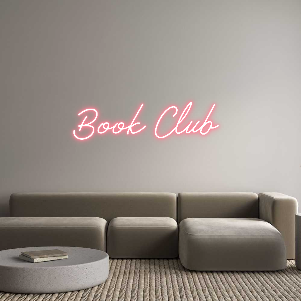 Individuelles Neon: Book Club