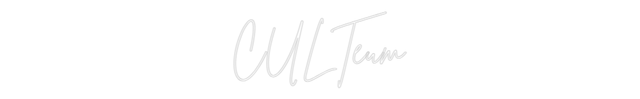 Individuelles Neon: CULTeum