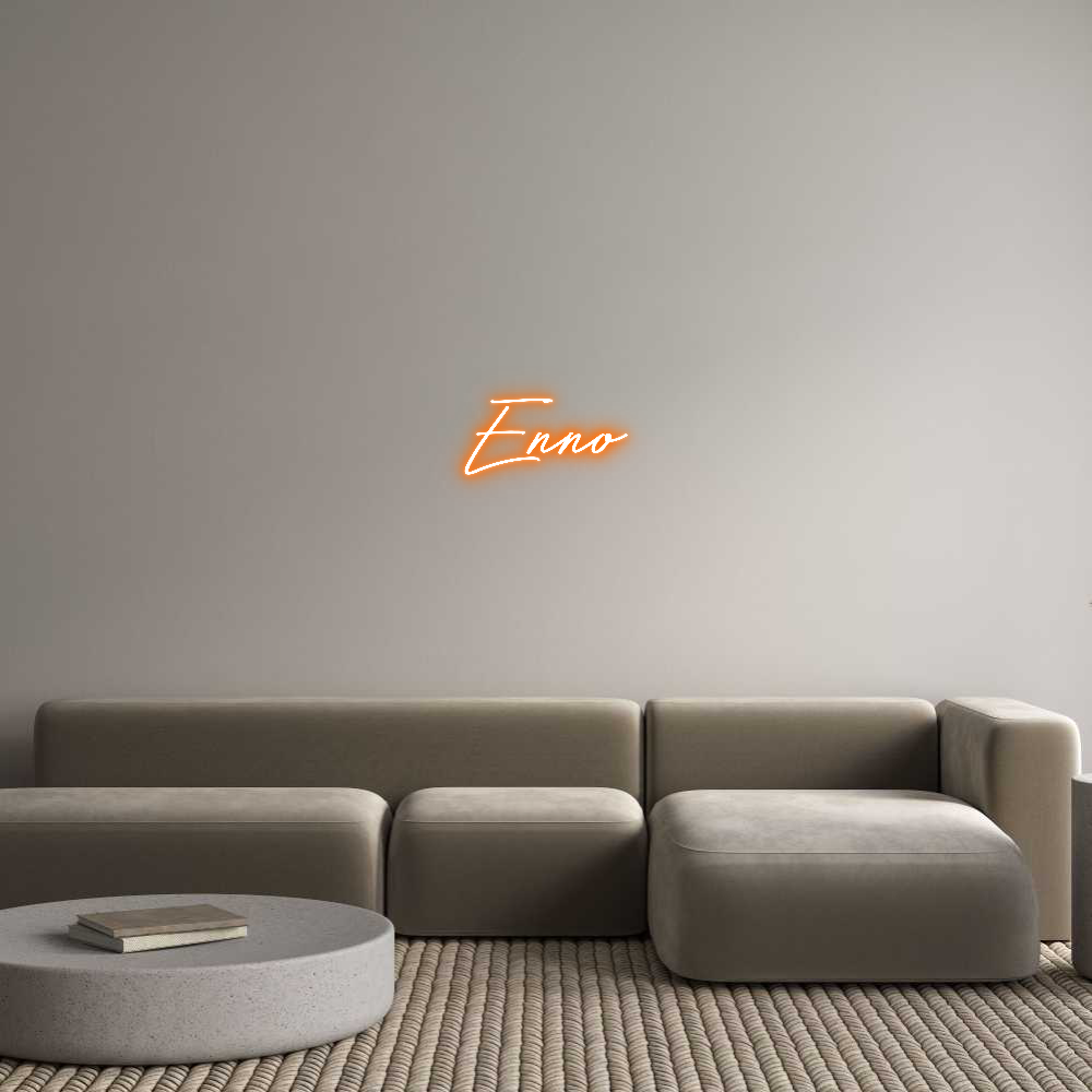 Individuelles Neon: Enno