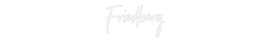 Individuelles Neon: Friedberg