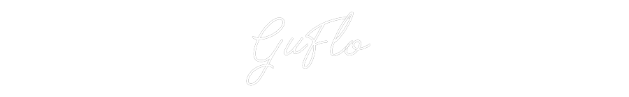 Individuelles Neon: GuFlo