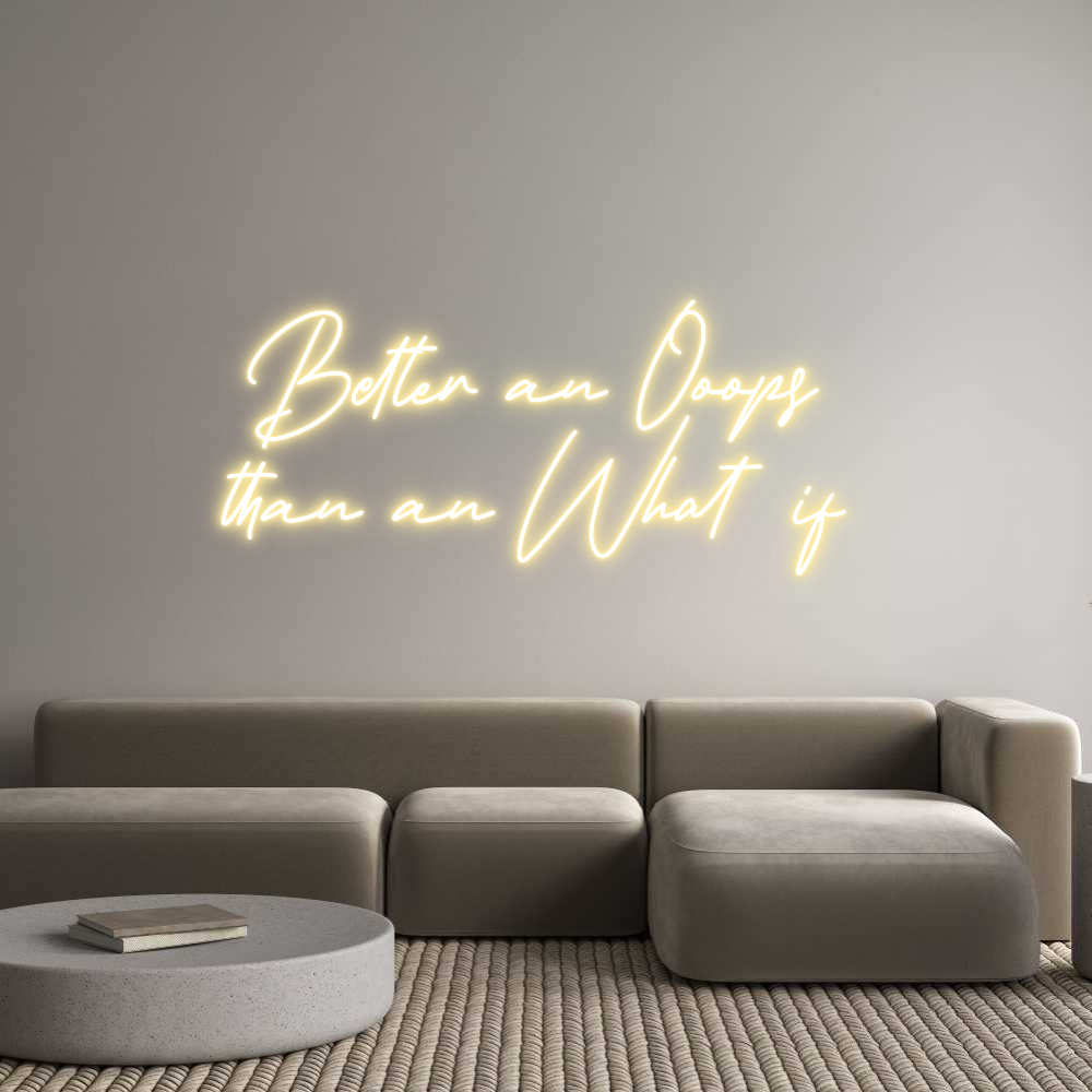 Individuelles Neon: Better an Ooo...