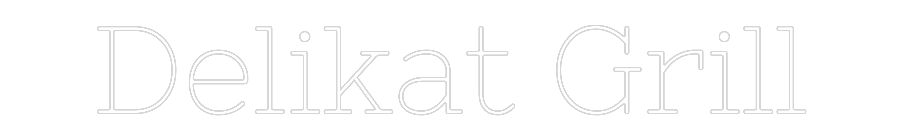 Individuelles Neon: Delikat Grill