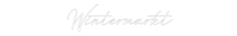 Individuelles Neon: Wintermarkt