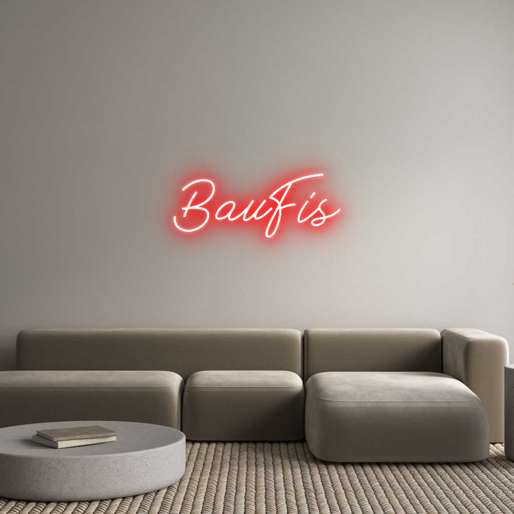 Individuelles Neon: BauFis