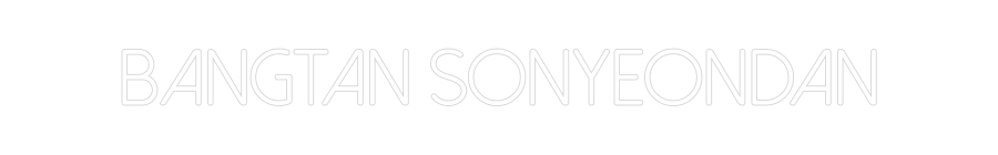 Individuelles Neon: Bangtan Sonye...