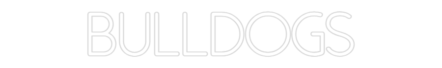 Individuelles Neon: Bulldogs