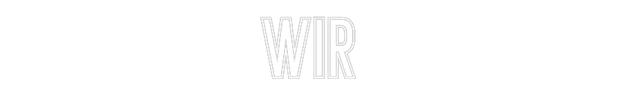 Individuelles Neon: WIR