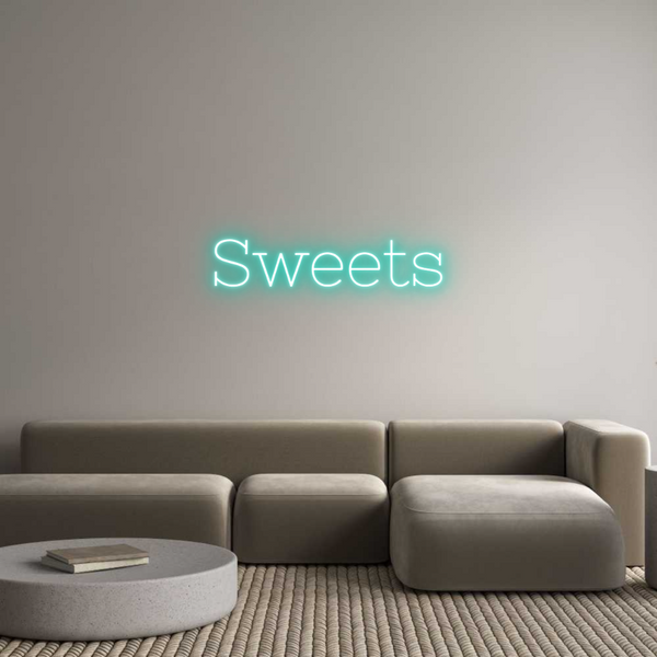 Individuelles Neon: Sweets