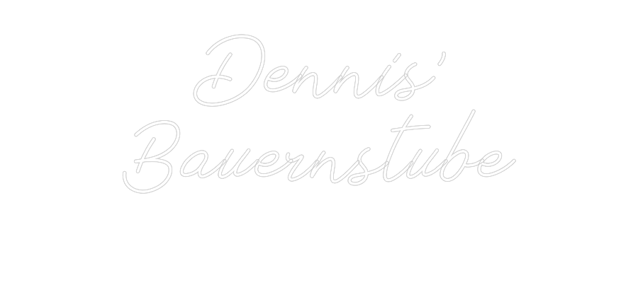 Individuelles Neon: Dennis'
Baue...