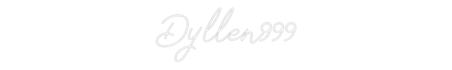 Individuelles Neon: Dyllen999