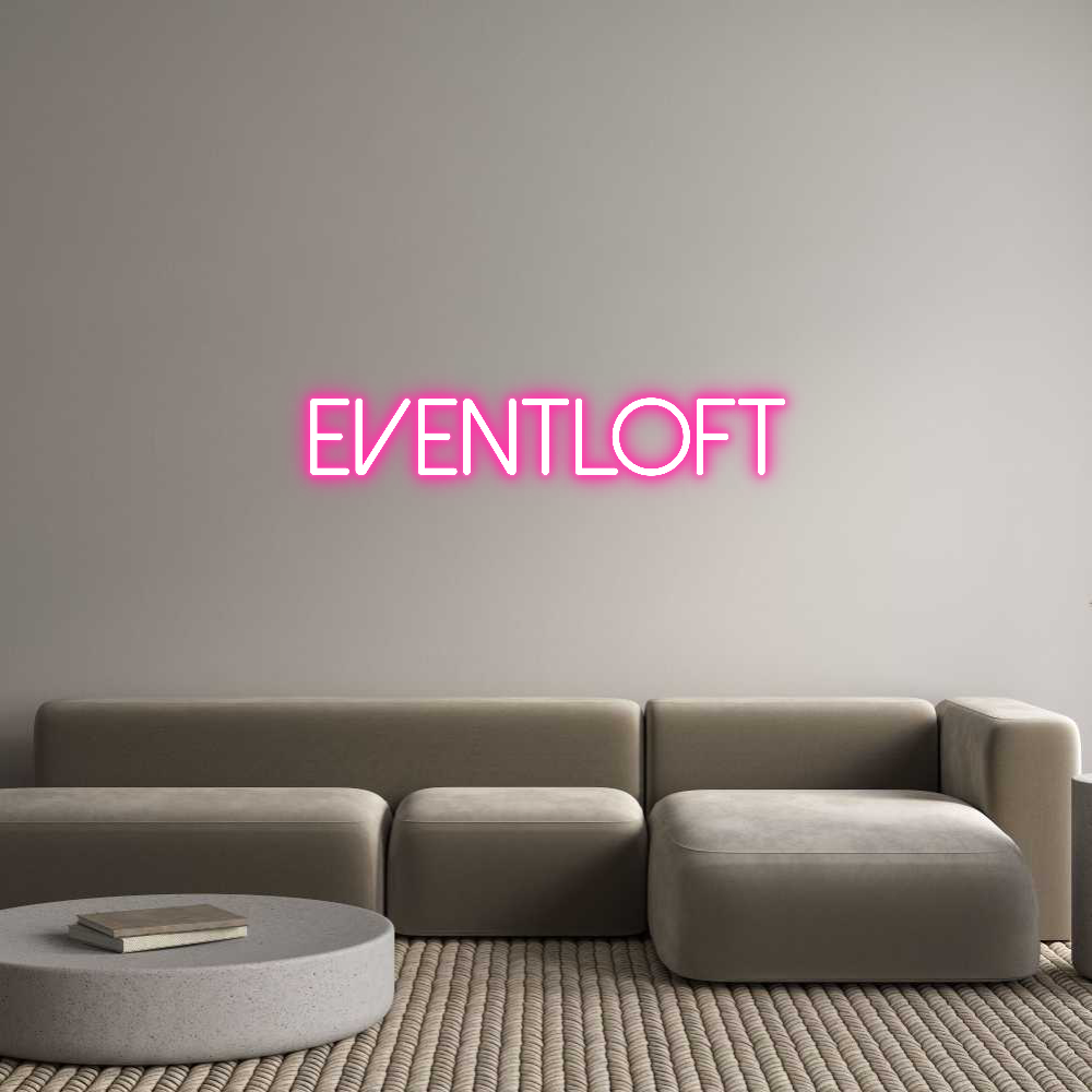 Individuelles Neon: Eventloft