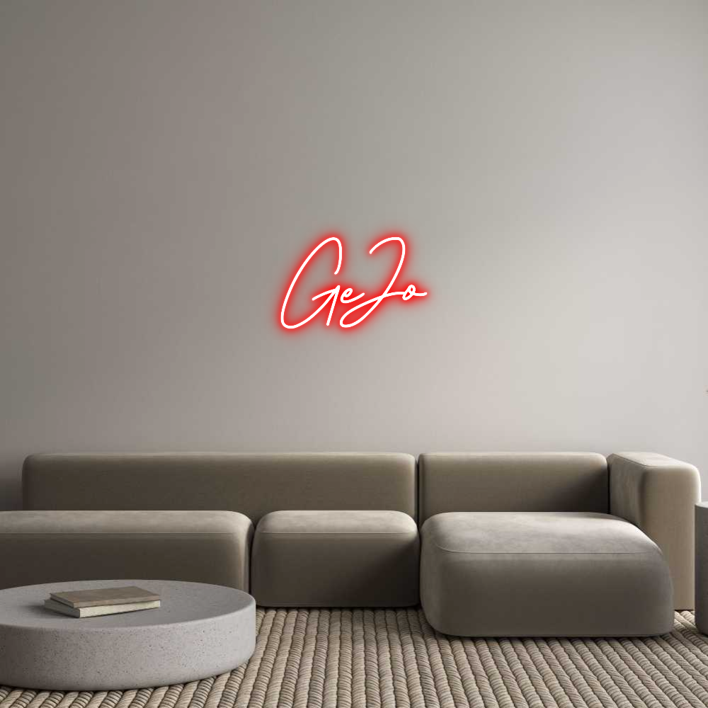 Individuelles Neon: GeJo