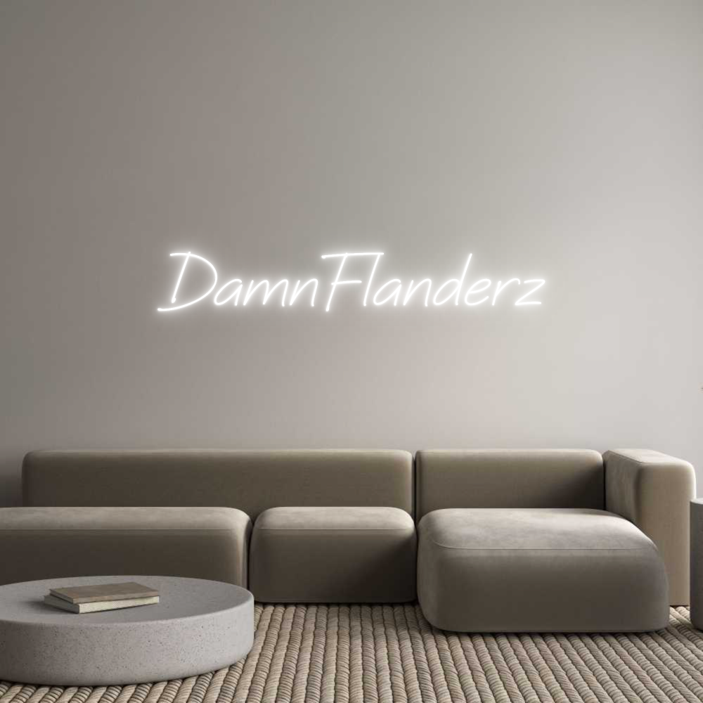 Individuelles Neon: DamnFlanderz