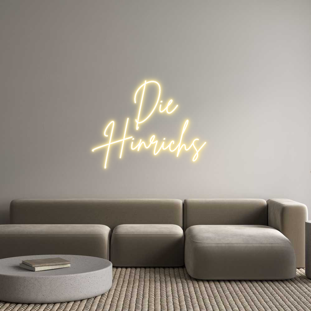 Individuelles Neon: Die
 Hinrichs