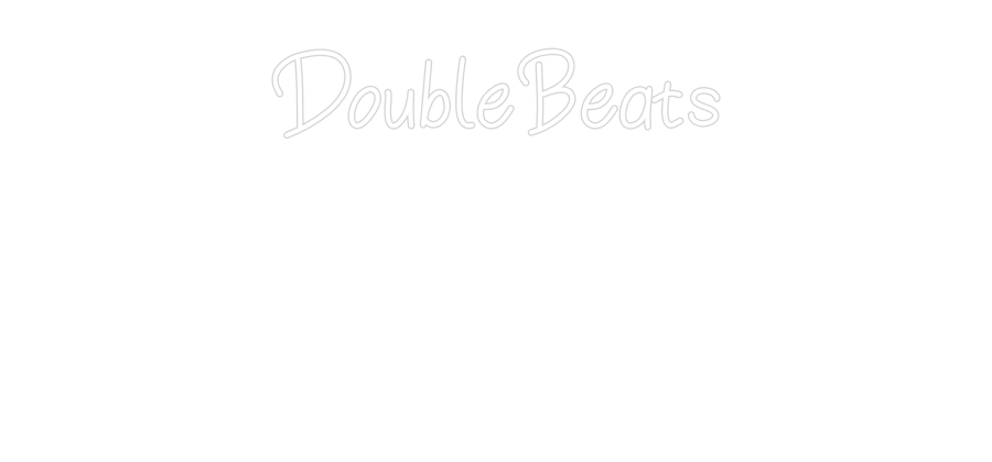 Individuelles Neon: DoubleBeats