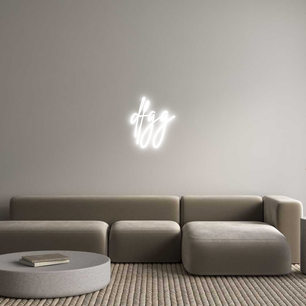 Individuelles Neon: dfgg