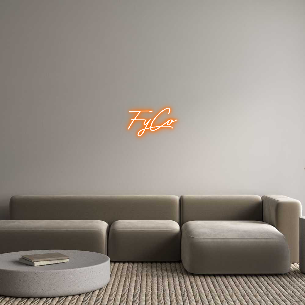 Individuelles Neon: FyCo