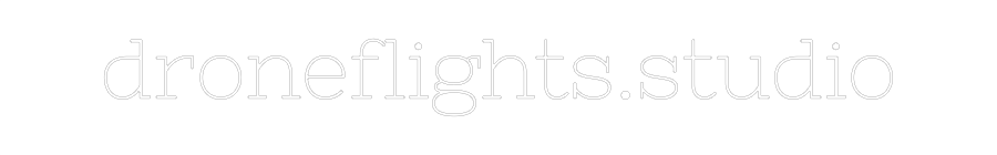 Individuelles Neon: droneflights....