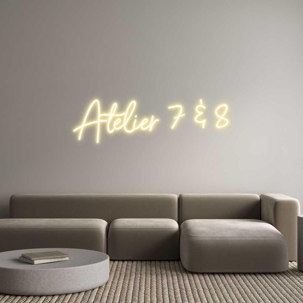 Individuelles Neon: Atelier 7 & 8