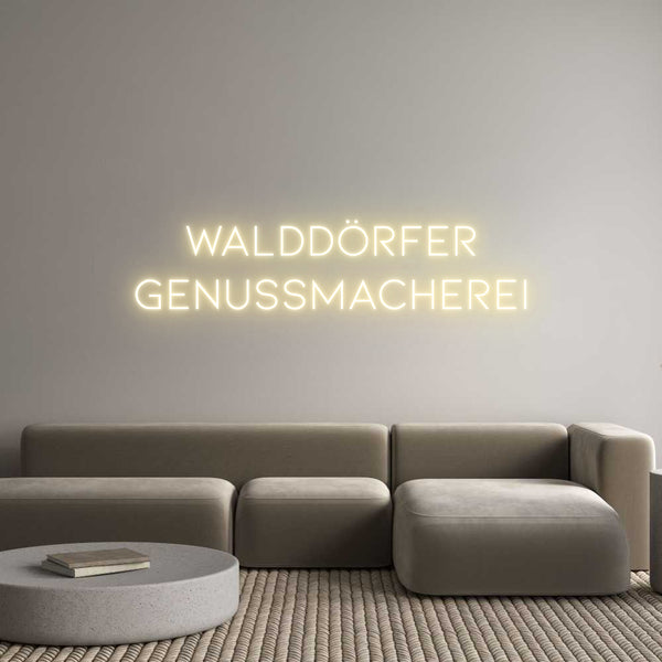 Individuelles Neon: WALDDÖRFER
G...