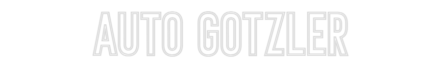 Individuelles Neon: Auto Gotzler