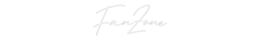 Individuelles Neon: FanZone