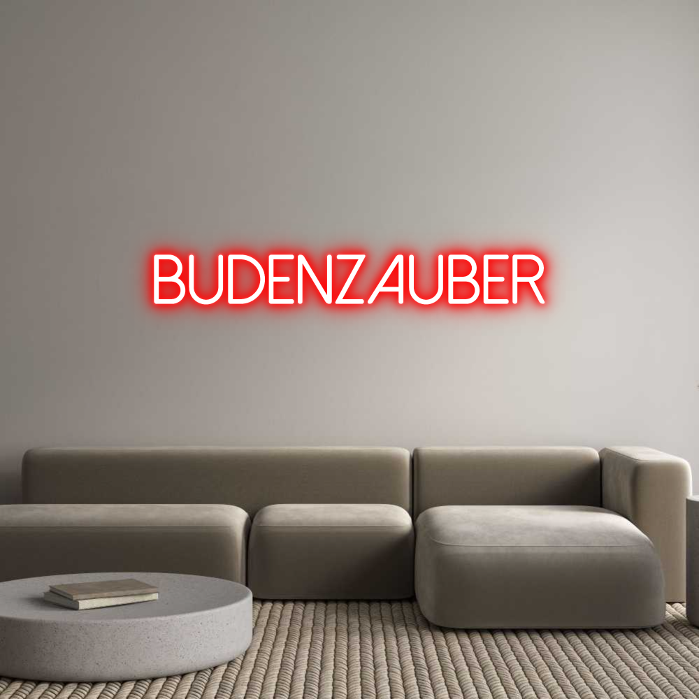 Individuelles Neon: Budenzauber