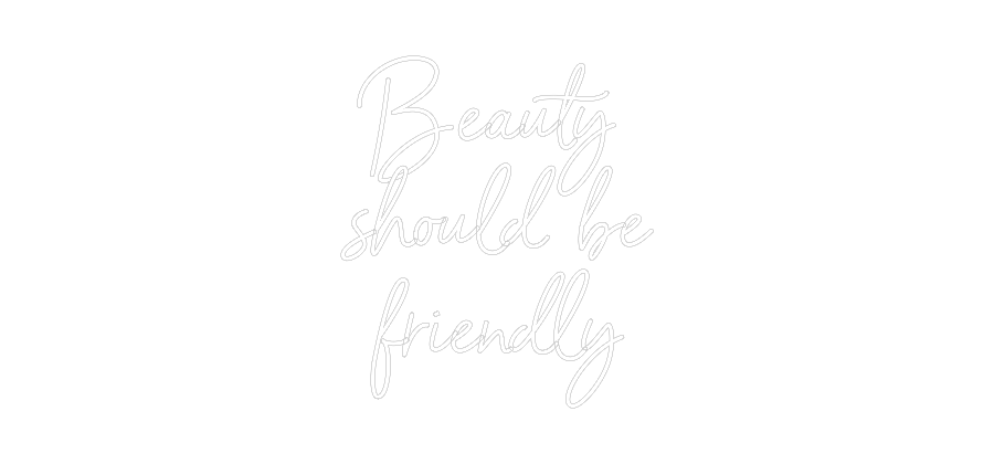 Individuelles Neon: Beauty 
shou...
