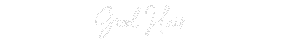 Individuelles Neon: Good Hair