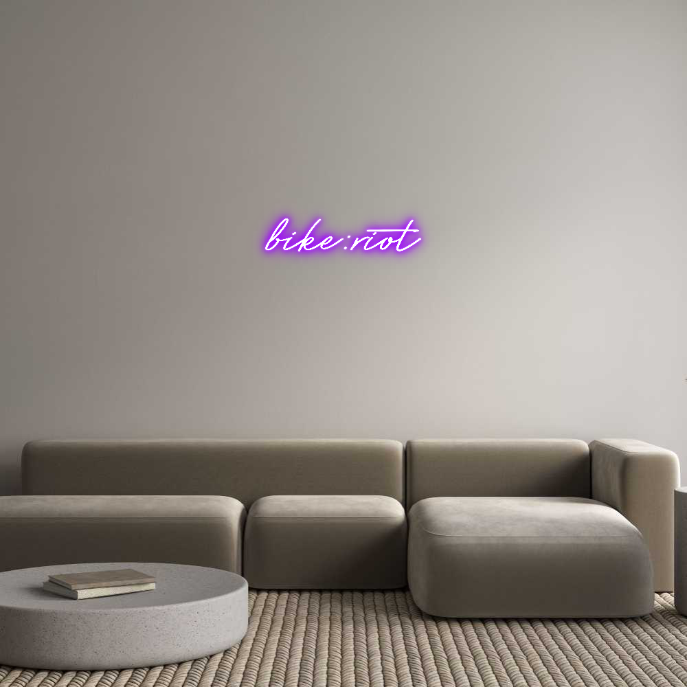 Individuelles Neon: bike:riot