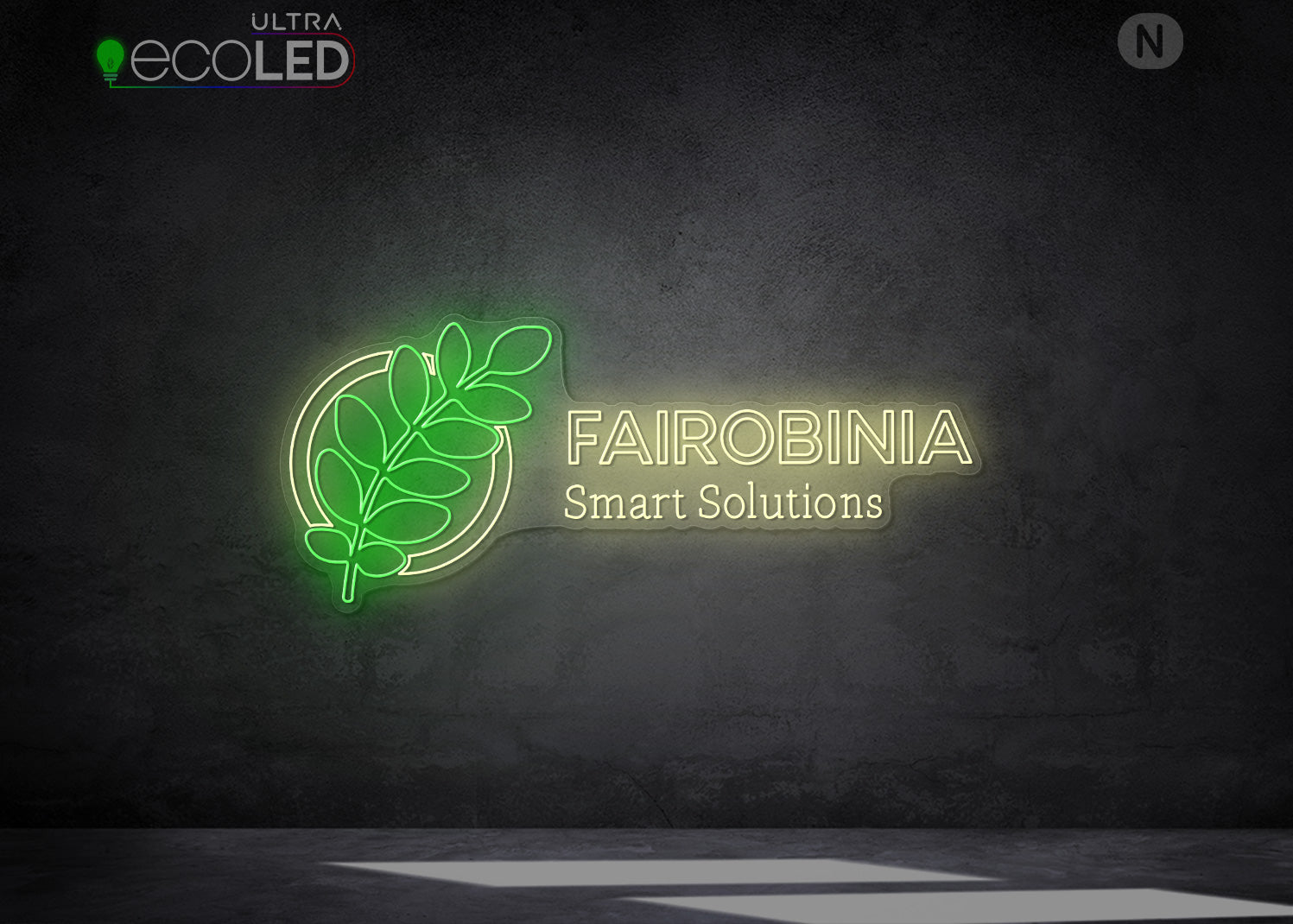 Individuelles Neonschild