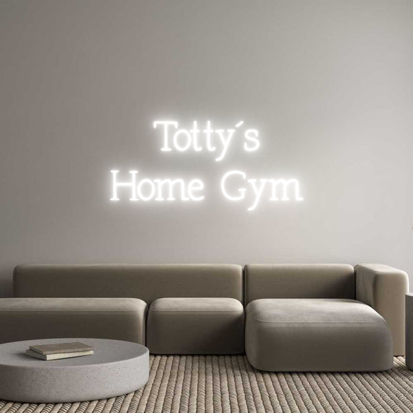 Individuelles Neon: Totty`s
Home...