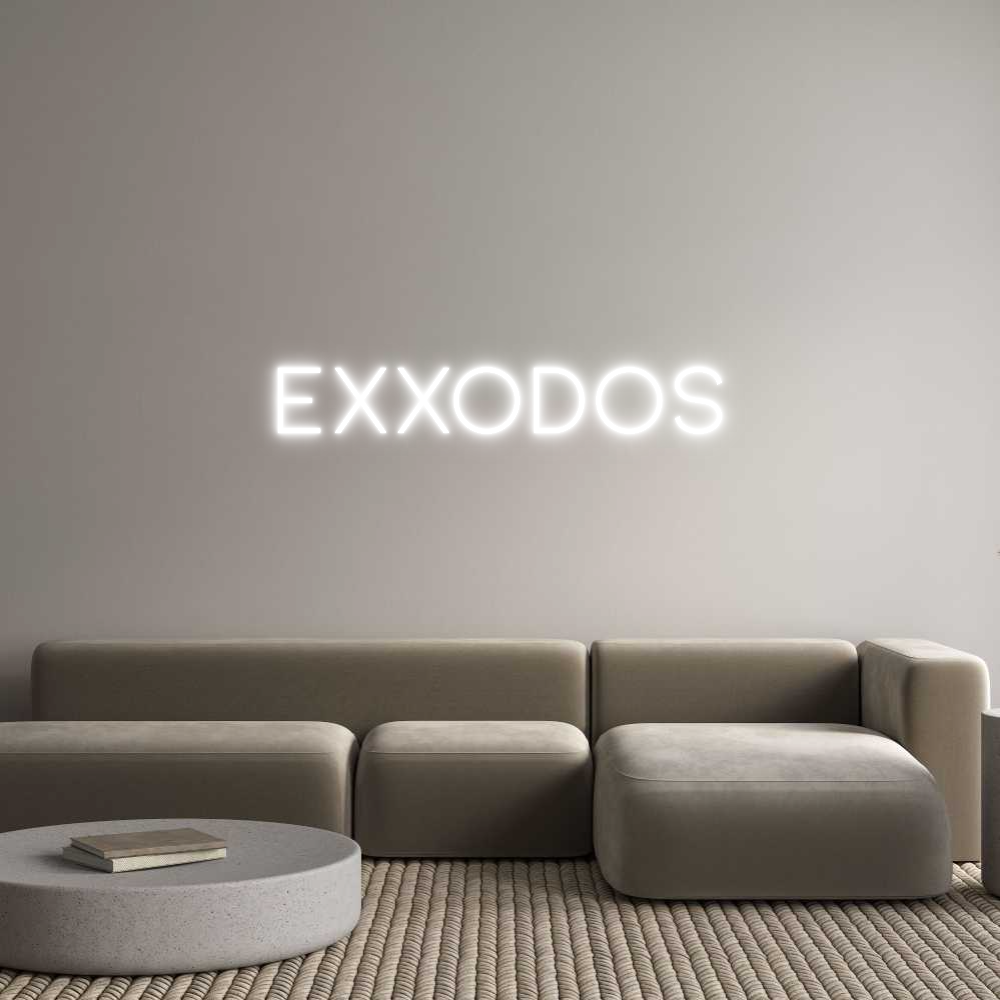 Individuelles Neon: Exxodos