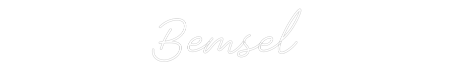 Individuelles Neon: Bemsel