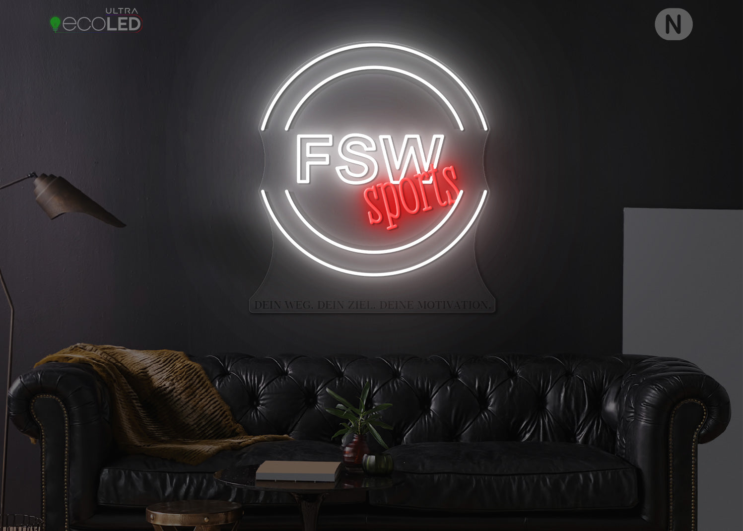 Individuelles Neonschild
