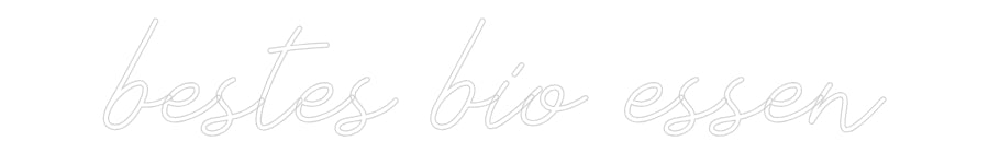 Individuelles Neon: bestes bio es...