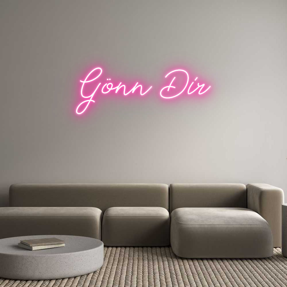 Individuelles Neon: Gönn Dir
 
...