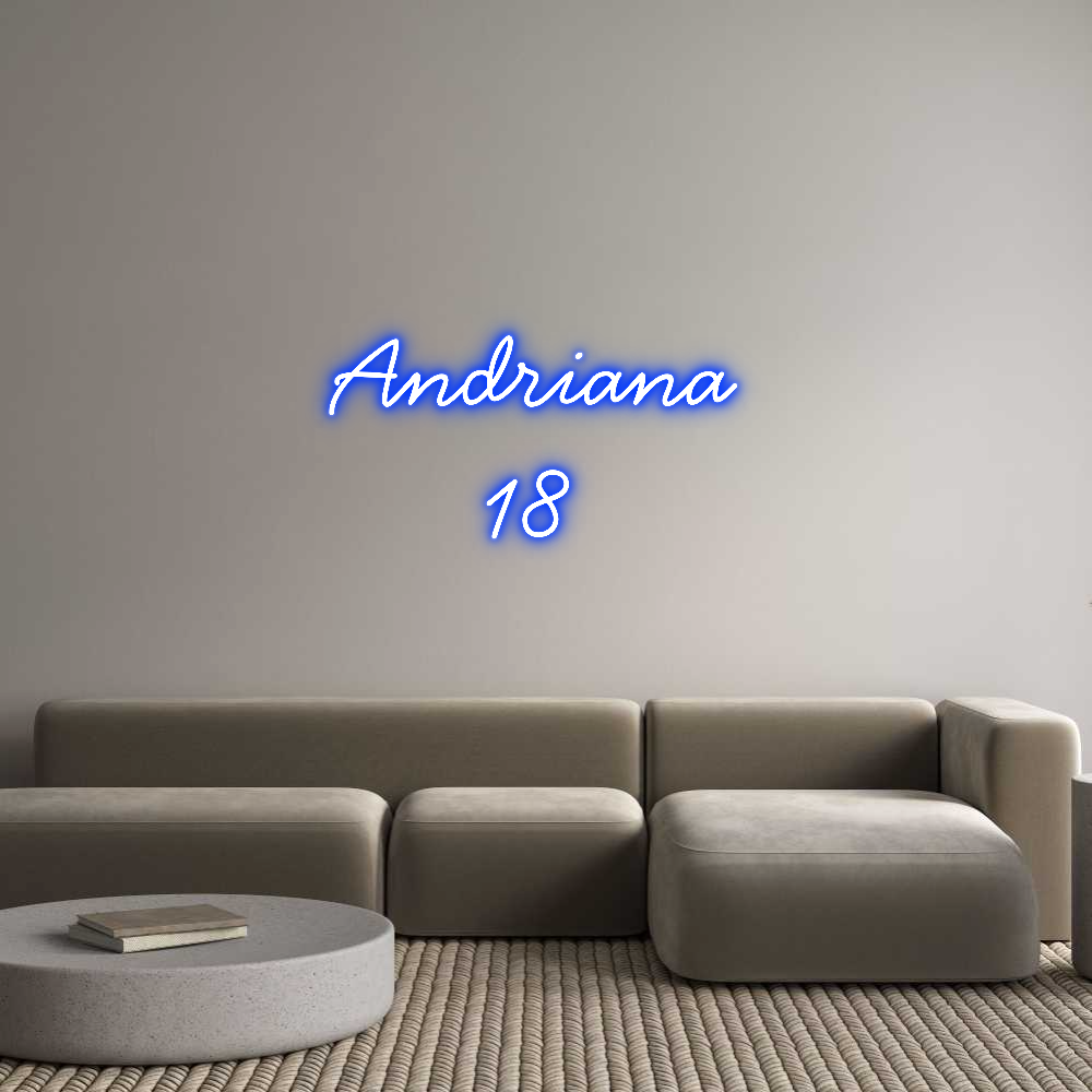 Individuelles Neon: Andriana 
  ...